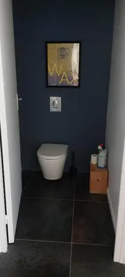 Salle de bains dans l'établissement petite maison indépendante idéale pour couple