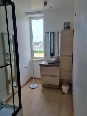 Plan de l'établissement Maison vue mer, 2 chambres au Conquet