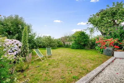 Jardin de l'établissement Vue mer - Maison pour 8 avec jardin et terrasse