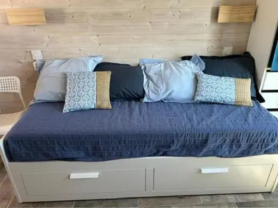 Un ou plusieurs lits dans un hébergement de l'établissement Le Petit Ker Tambac