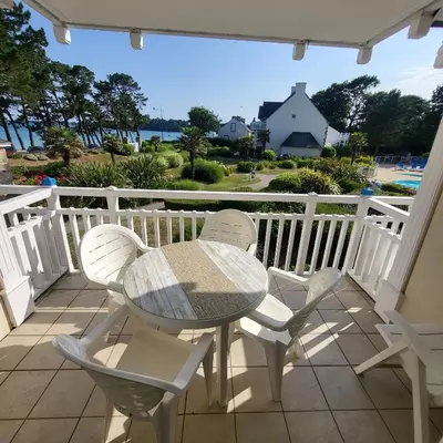 Balcon ou terrasse dans l'établissement 