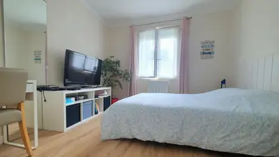 Télévision ou salle de divertissement dans l'établissement Apartment in Passage on GR34