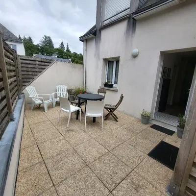 Balcon ou terrasse dans l'établissement 