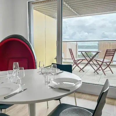 T2 Lumineux - Proche Plage & Technopôle - Parking Privé
