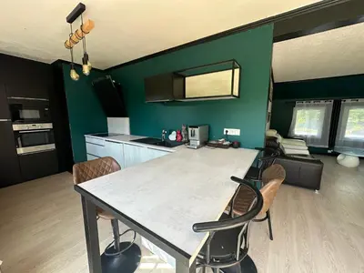 Cuisine ou kitchenette dans l'établissement Keridreux