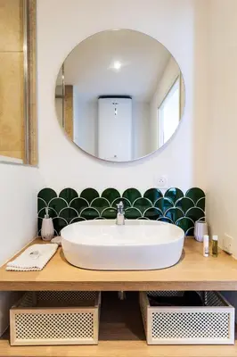 Salle de bains dans l'établissement Valinor - Charming studio - Concarneau beach