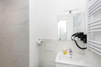 Salle de bains dans l'établissement Chambre indépendante Mouette