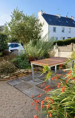 Jardin de l'établissement Chambre cosy