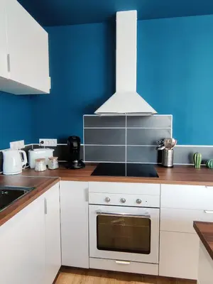 Cuisine ou kitchenette dans l'établissement Grand espace et confort à proximité des facultés
