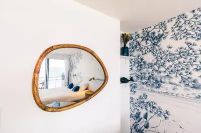 Salle de bains dans l'établissement Flots Bleus - Cozy Studio - White Sand Beach