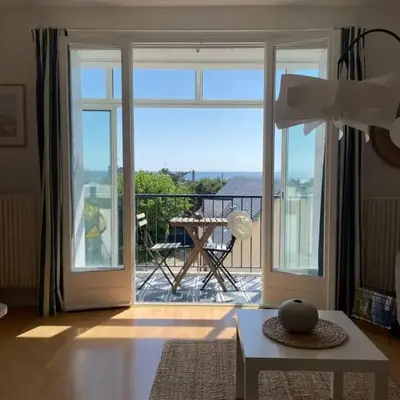 Cocooning studio with sea view