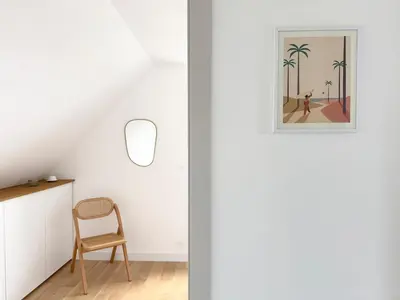 Plan de l'établissement Maison rénovée, Sainte Marine à 100 m de la plage