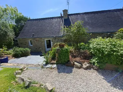 Plan de l'établissement Penty rénové au calme dans village typique Crozon
