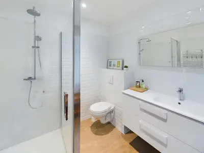 Salle de bains dans l'établissement -STONE- Maison de Ville a Concarneau