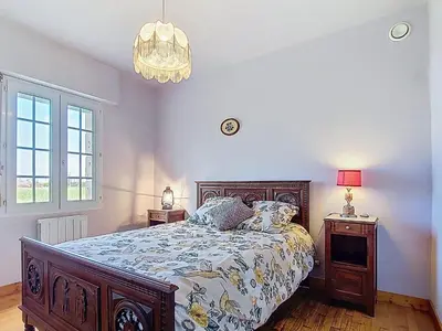 Un ou plusieurs lits dans un hébergement de l'établissement Holiday Home Ti Breizh by Interhome