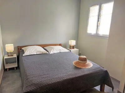 Un ou plusieurs lits dans un hébergement de l'établissement Holiday Home Le Brieux by Interhome