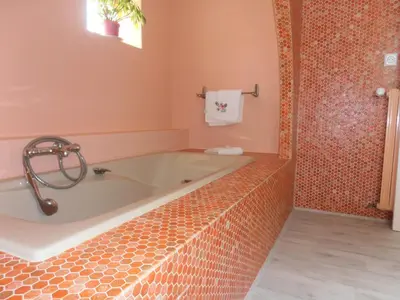Salle de bains dans l'établissement Chez Coco