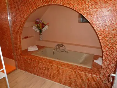 Salle de bains dans l'établissement Chez Coco