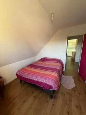 Un ou plusieurs lits dans un hébergement de l'établissement Maison paisible