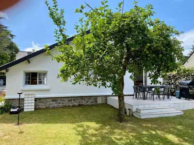 Jardin de l'établissement L'Oasis, Maison avec jardin au Cabellou Concarneau