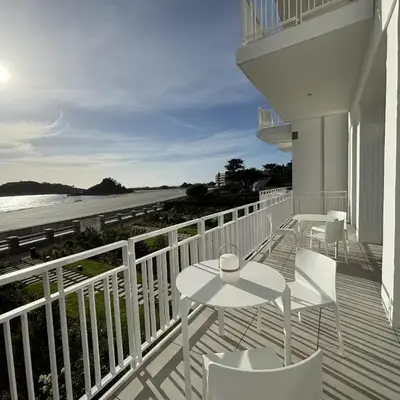 ROUZIC t4 Trebeurden piscine et vue mer