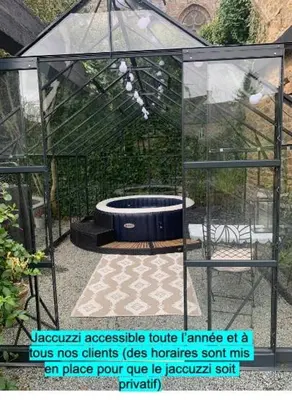 Plan de l'établissement La Grange avec Jacuzzi