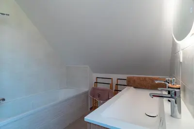 Salle de bains dans l'établissement Maison EG - Presqu'ile de Crozon