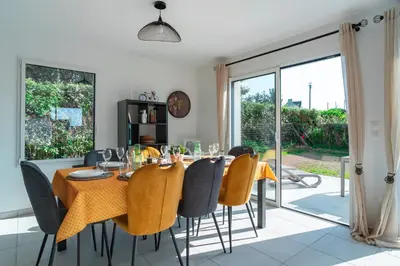 Jardin de l'établissement Maison EG - Presqu'ile de Crozon