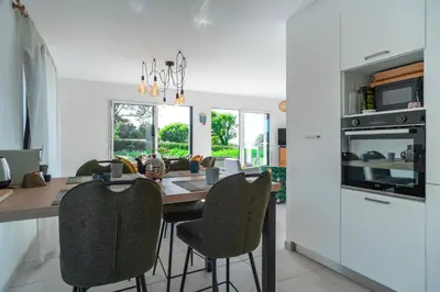 Cuisine ou kitchenette dans l'établissement Maison HG - Presqu'ile de Crozon