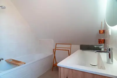Un ou plusieurs lits dans un hébergement de l'établissement Maison HG - Presqu'ile de Crozon