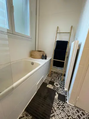 Salle de bains dans l'établissement Jean Jaurès - Centre Ville