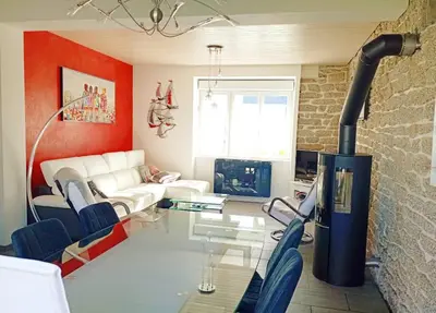 Coin salon dans l'établissement Saint Gué