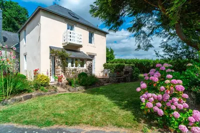 Jardin de l'établissement Le Trèfle à 4 feuilles - Presqu'ile de Crozon