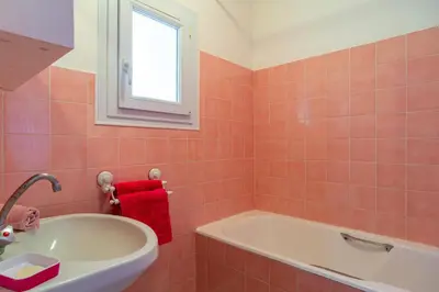 Salle de bains dans l'établissement Le Trèfle à 4 feuilles - Presqu'ile de Crozon