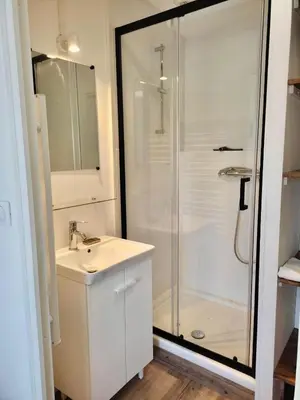 Salle de bains dans l'établissement Appartement 1 chambre Centre Ville