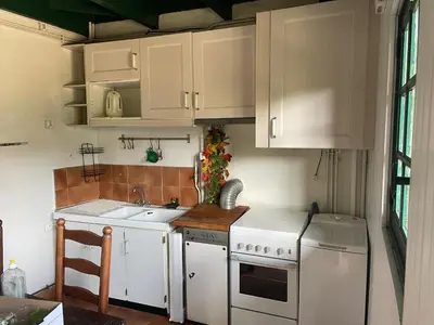 Cuisine ou kitchenette dans l'établissement l'atelier