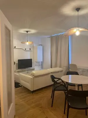 Télévision ou salle de divertissement dans l'établissement Appartement 2 pers centre Siam