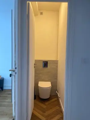 Salle de bains dans l'établissement Appartement 2 pers centre Siam