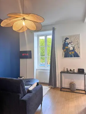 Plan de l'établissement Vue Odet - calme & lit Queen Size à Quimper