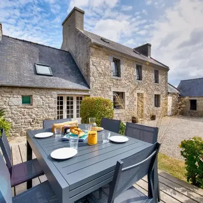Gîte de vacances pour 6 avec jardin - 800 m plage