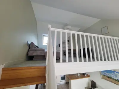 Un ou plusieurs lits dans un hébergement de l'établissement Duplex Lesconil