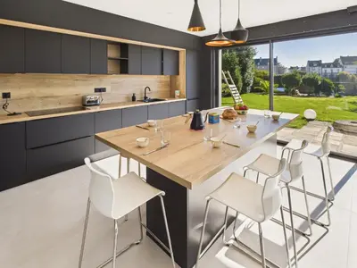 Plan de l'établissement Vue rivière - grande maison et jardin pour 10