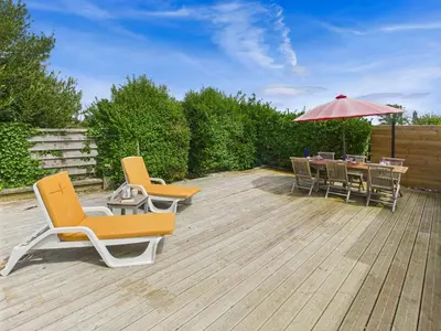 Plan de l'établissement 300m plage - maison pour 7 avec grande terrasse