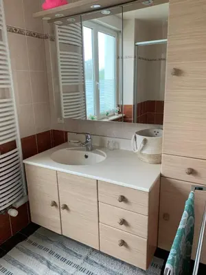 Salle de bains dans l'établissement Séjour en pays Bigouden