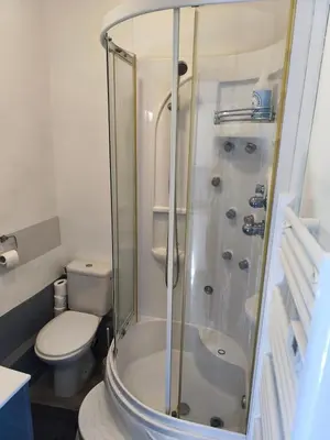 Salle de bains dans l'établissement Studio Cozy Centre
