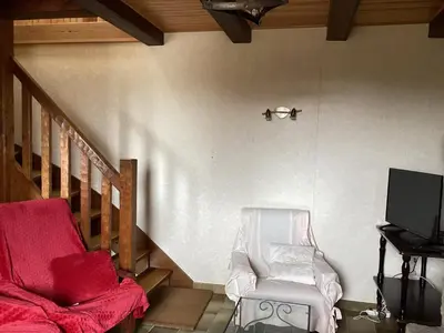 Télévision ou salle de divertissement dans l'établissement KERVRANT - Maison Bretonne, Bord Mer - AD6008