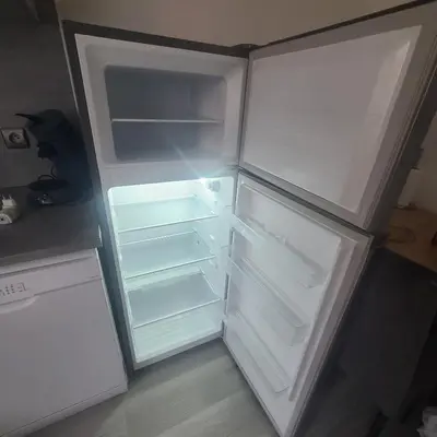 Cuisine ou kitchenette dans l'établissement Appartement Brest proche du centre