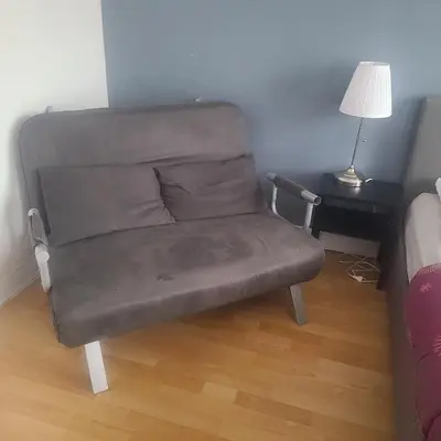Coin salon dans l'établissement Appartement Brest proche du centre