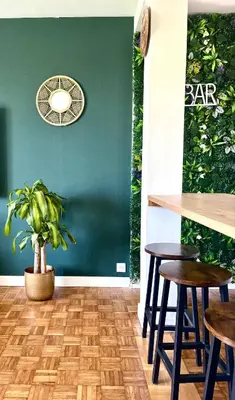 Coin salon dans l'établissement Pevar Milin - proche centre & parking privé