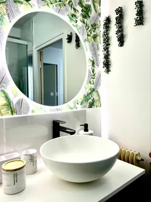 Salle de bains dans l'établissement Pevar Milin - proche centre & parking privé